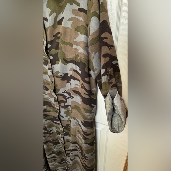 Camo jacket or kimono small - Picture 2 of 4